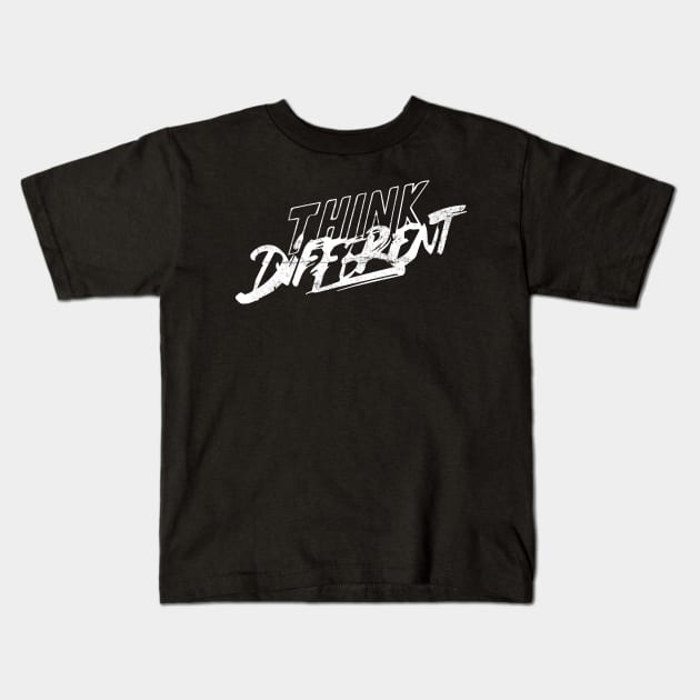 Think Different  - 3 Kids T-Shirt by Joker & Angel